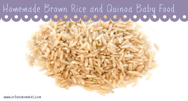 quinoa rice for baby
