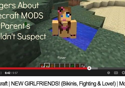 playing minecraft with girlfriend